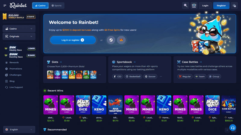 Rainbet Casino site Rainbet Casino site