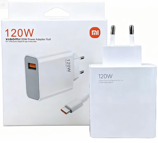 Carregador Celular 120w Rapido Compatível Xiaomi Poco