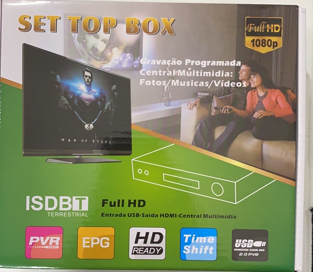 Conversao digital 1080HD set top box - Imagem 2