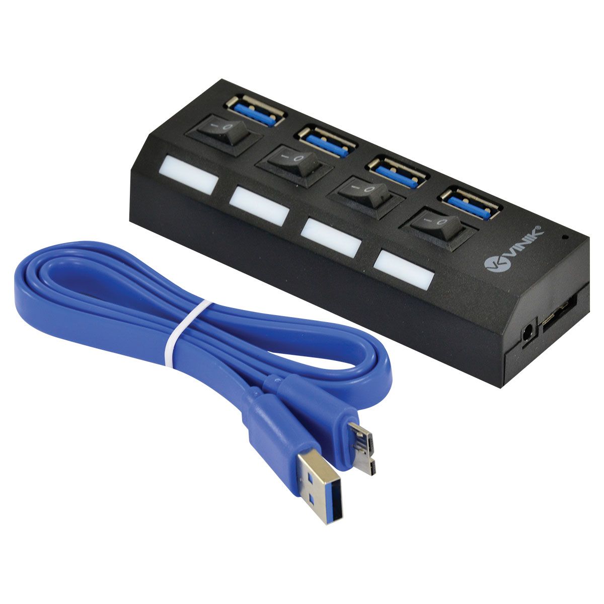 Hub Usb 3.0 4 Portas Interruptor