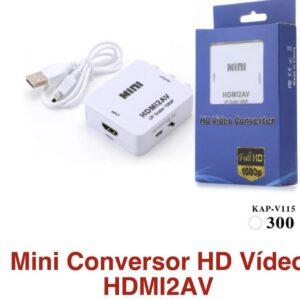Adaptador Conversos Hdmi/2av