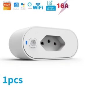 WiFi Smart Socket 16A Mini Home Outlet App Controle Remoto Função De Voz Trabalho Com HomeKit Alexa Google Siri