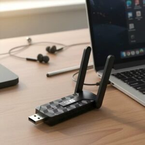 Alternative view of Adaptador Wi-Fi 6 USB 3.0 Dual Band 2.4G/5.8G 1300Mbps