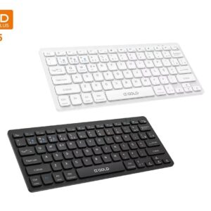 Teclado Bluetooth Touchpad Slim Membrana S/ Fio Imantado Usb