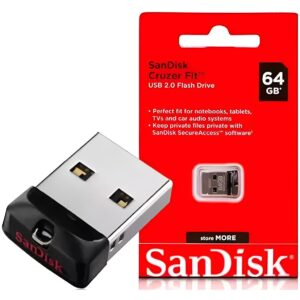 Pendrive Sandisk 64gb Cruzer Fit