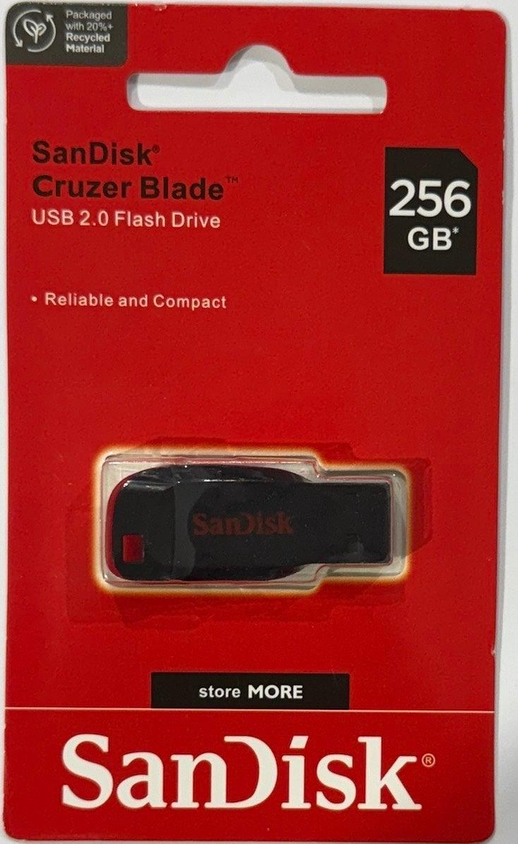 Pendrive Sandisk Usb 256Gb