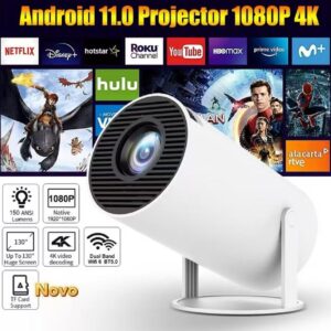 Projector Wifi Bluetooth Android 4k