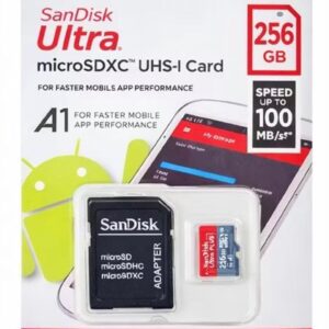 Cartao memoria sandisk 256gb